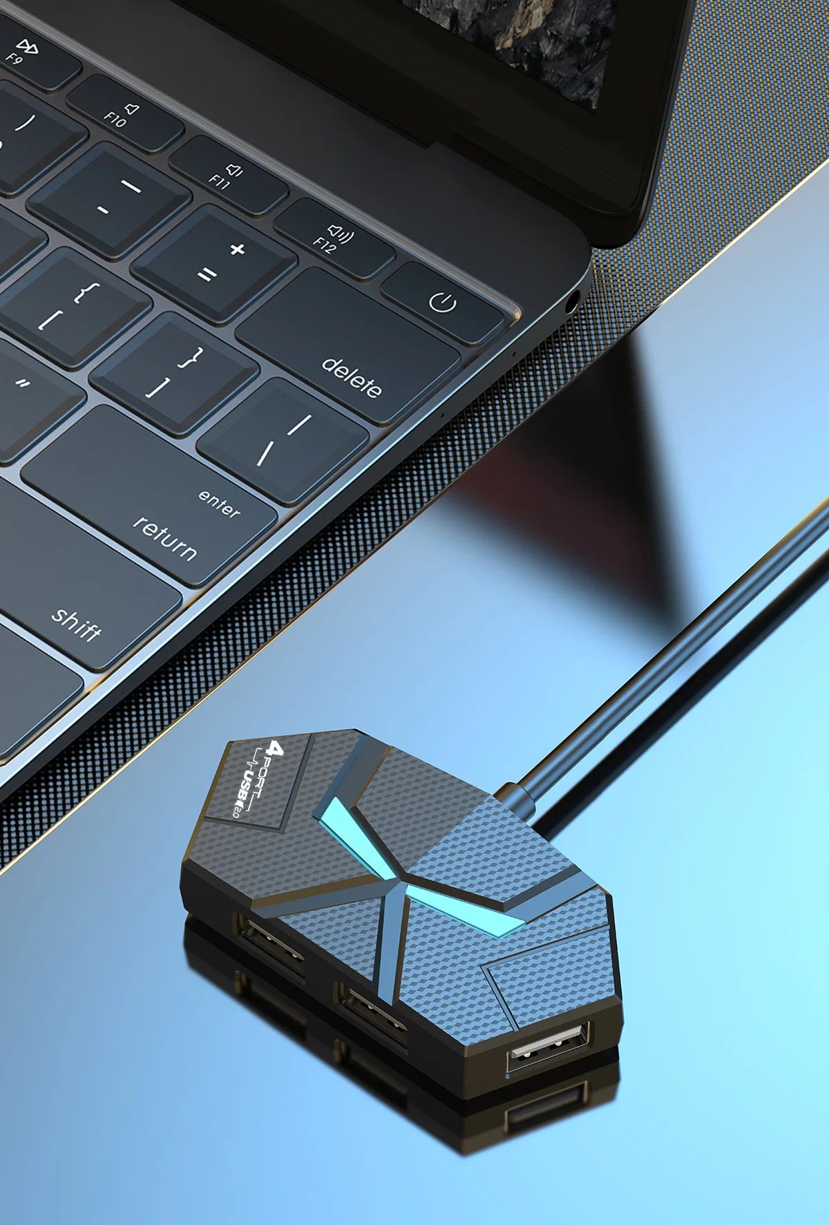 7-Port USB 2.0 Expansion Hub