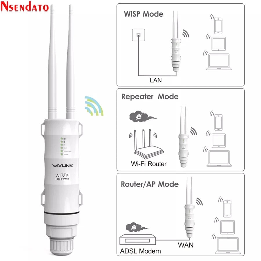 AC1200 Outdoor WiFi Extender