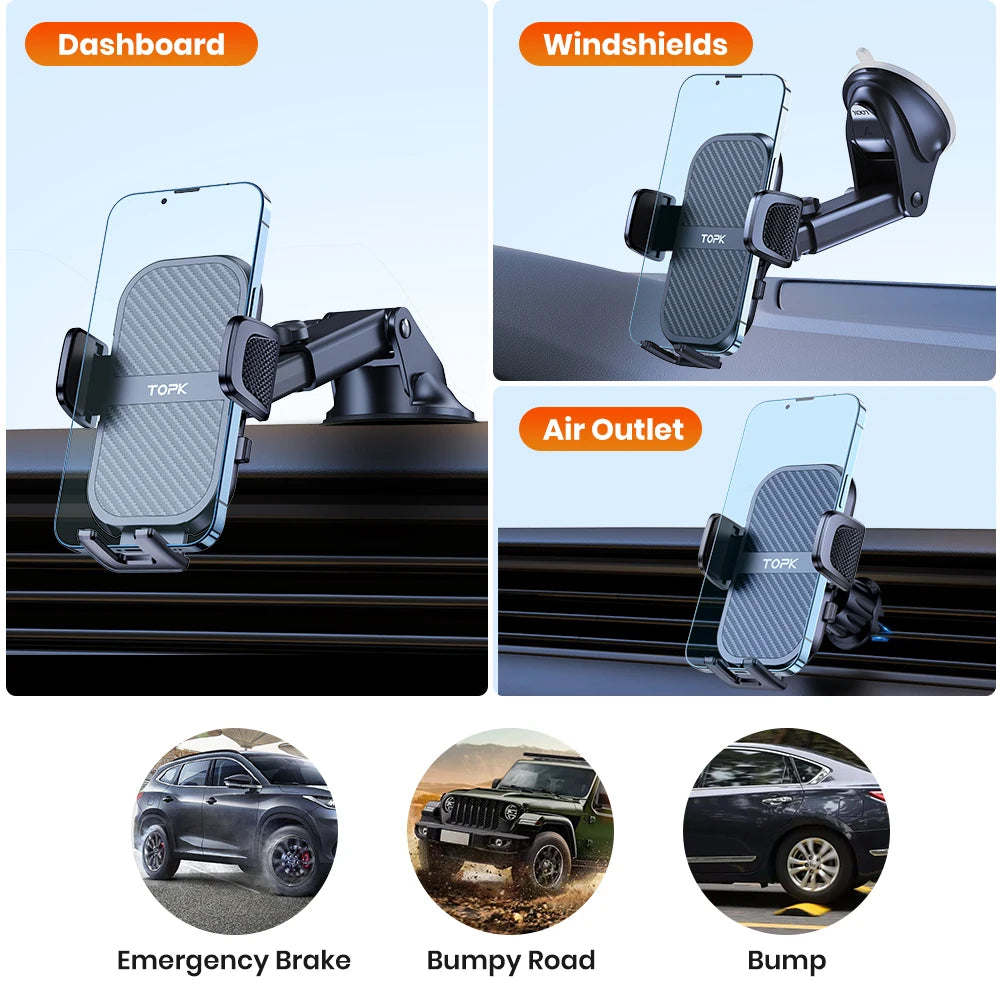 Universal Car Phone Holder Mount