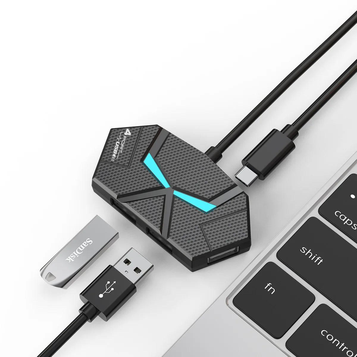 7-Port USB 2.0 Expansion Hub