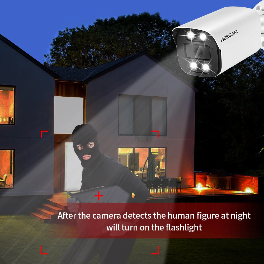4K PoE Outdoor Bullet Camera