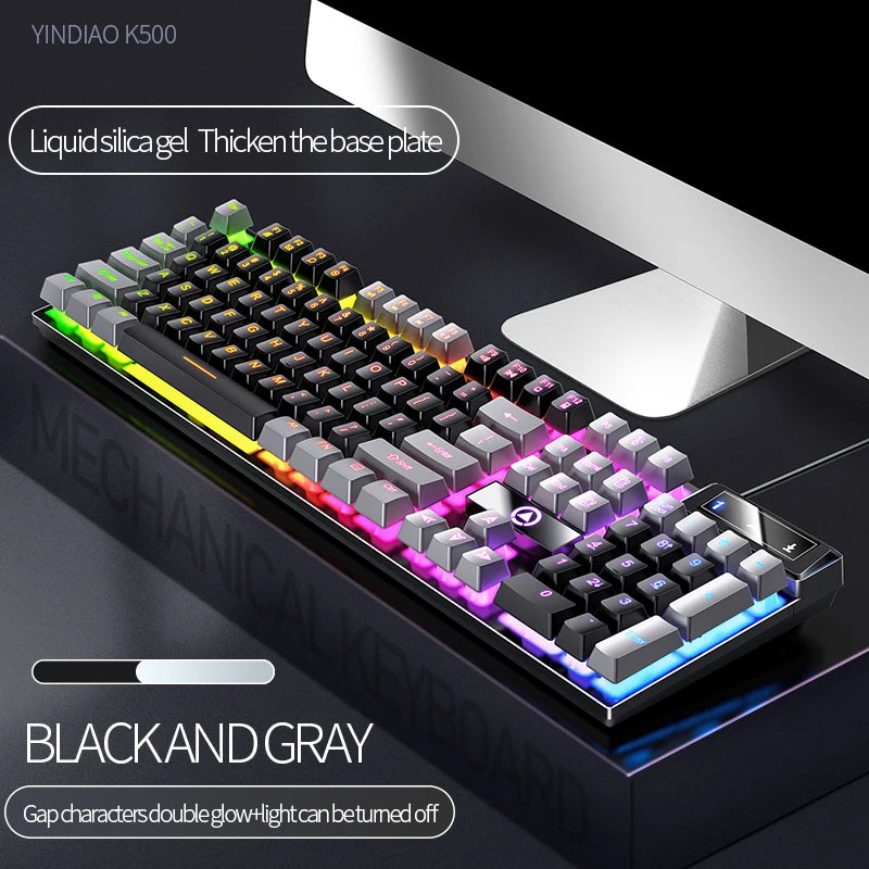 Low-Profile Wired Gaming Keyboard
