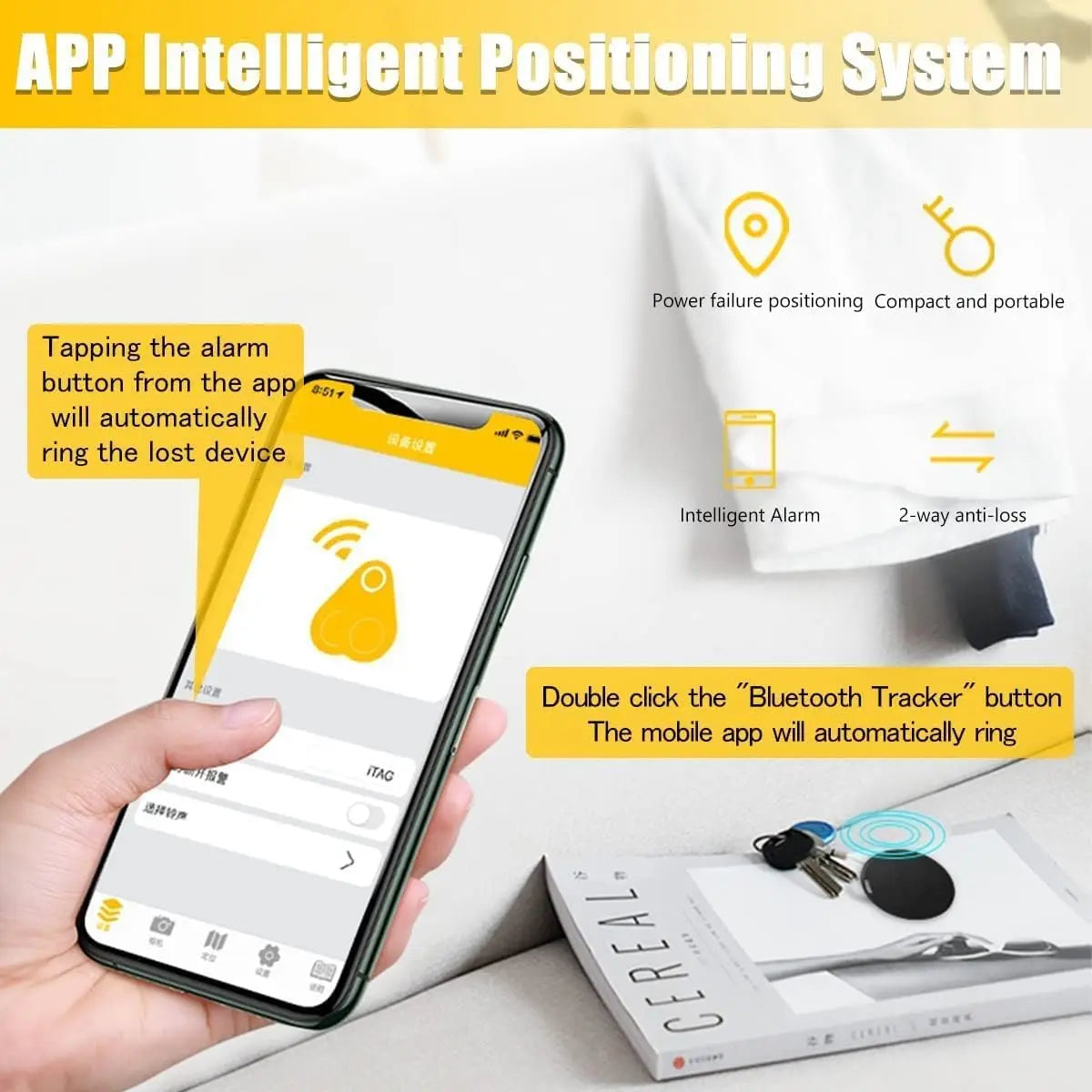 Bluetooth GPS Airtag Tracker