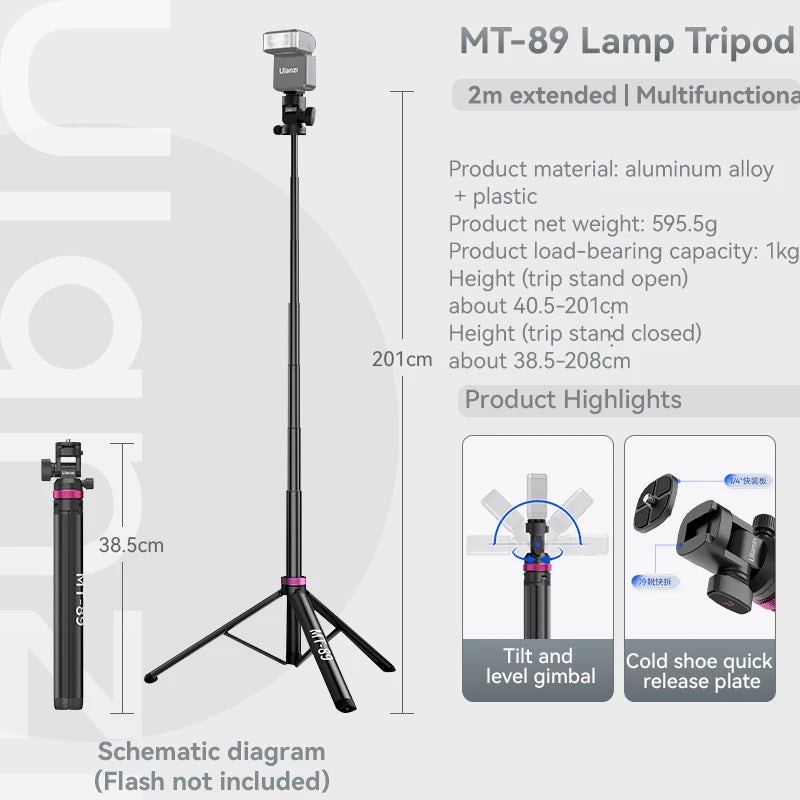 2M Portable Universal Tripod