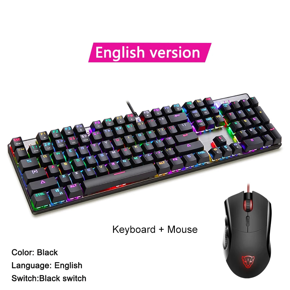 Motospeed CK104 RGB Mechanical Keyboard