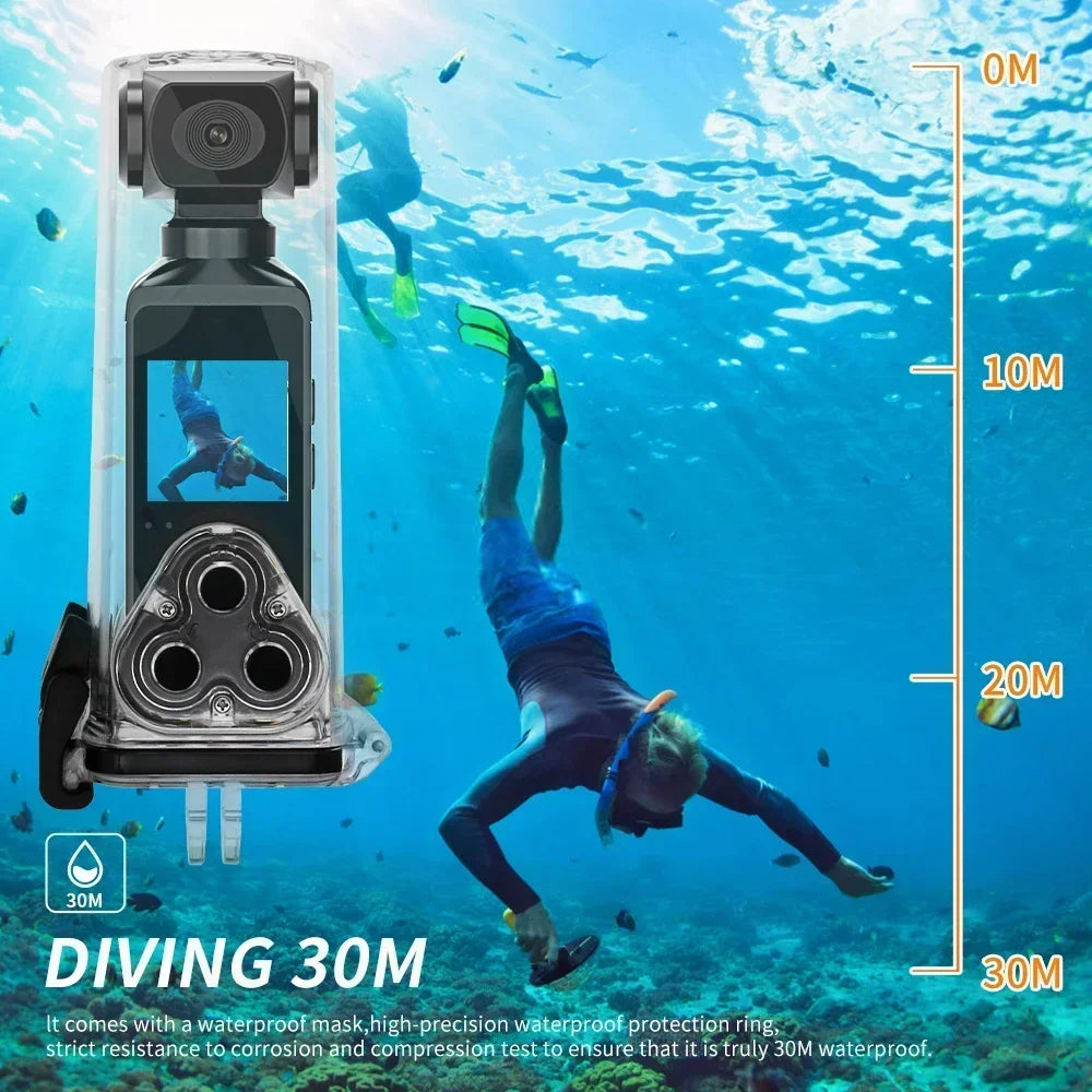 270° Rotatable 4K Pocket Action Camera