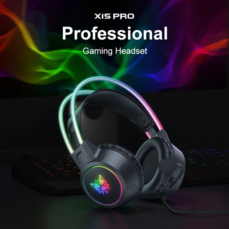 3.5mm RGB Noise-Canceling Headset
