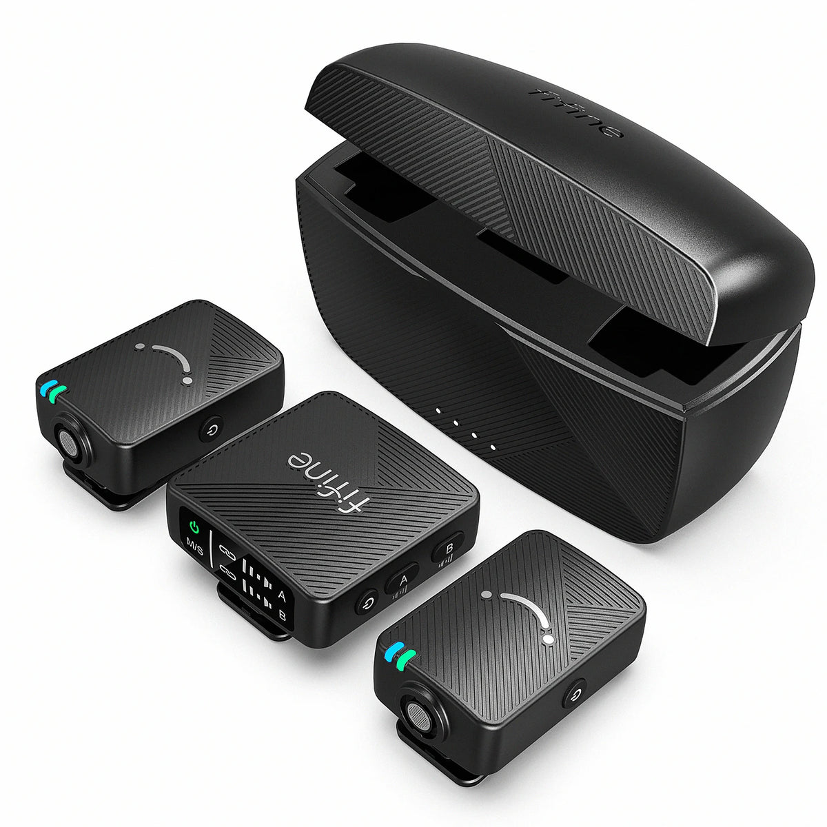 Wireless Lavalier Lapel Microphone 2-Pack
