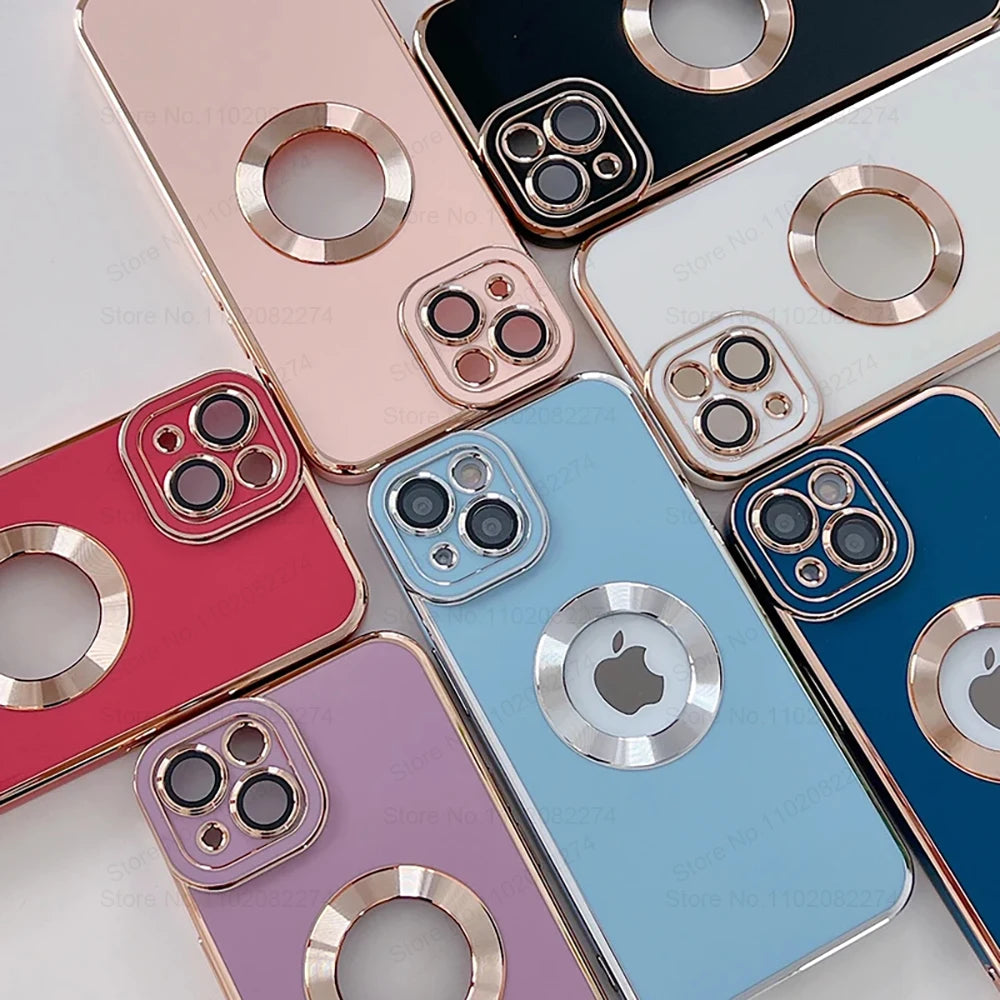 iPhone 15 Pro Max Luxury Plating Phone Cases