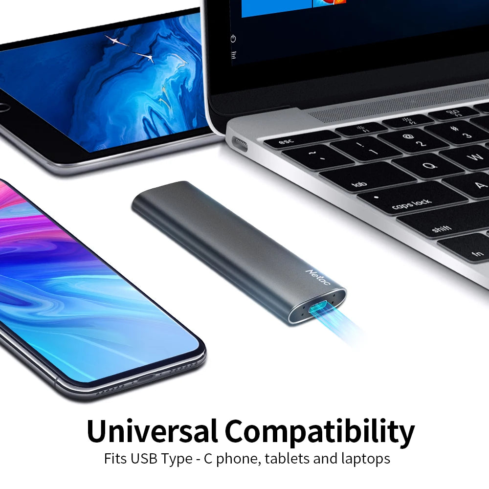 2TB Portable External SSD 550MB/s
