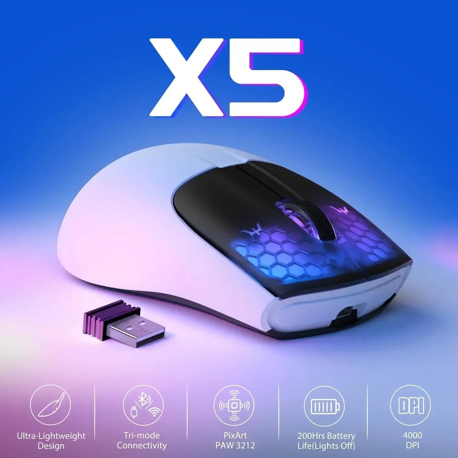 Attack Shark X5 Wireless Mouse