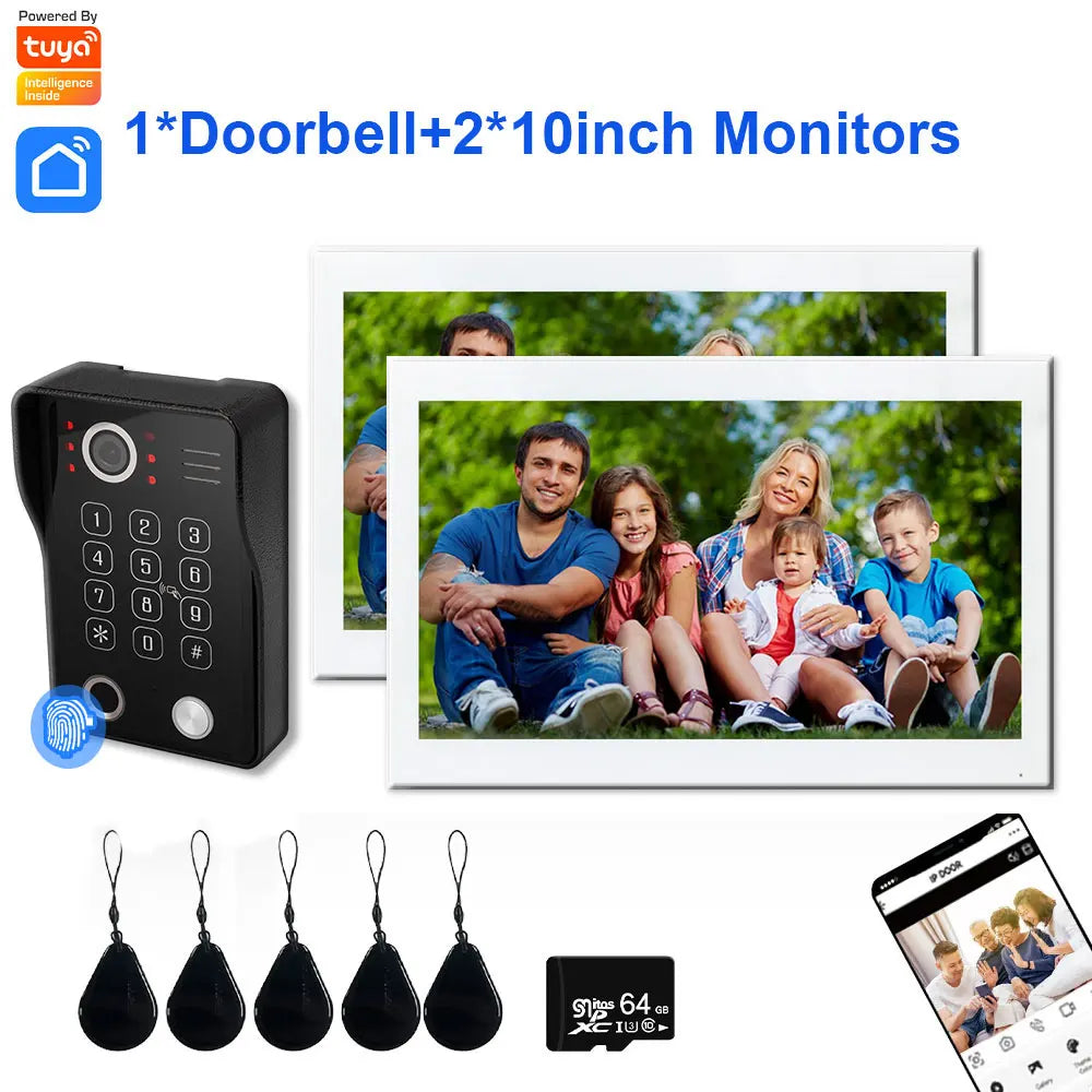 5-in-1 Smart WiFi Video Doorbell