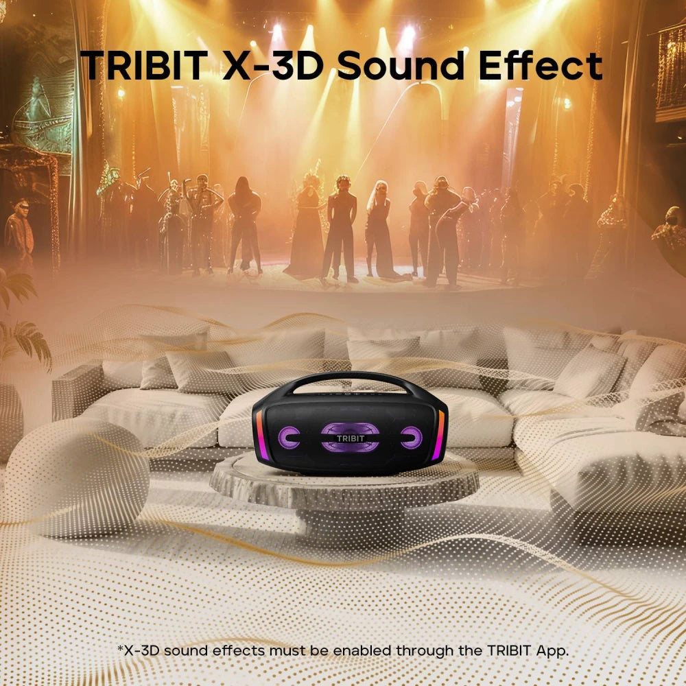Outdoor IP67 Party Speaker with Subwoofer