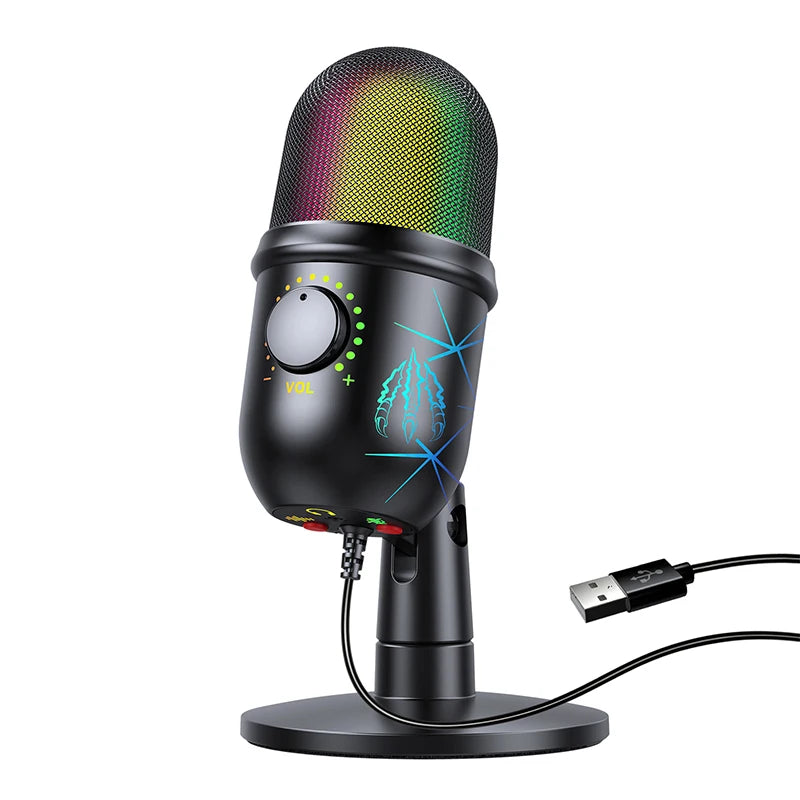 Professional Recording & Streaming Mic for PC