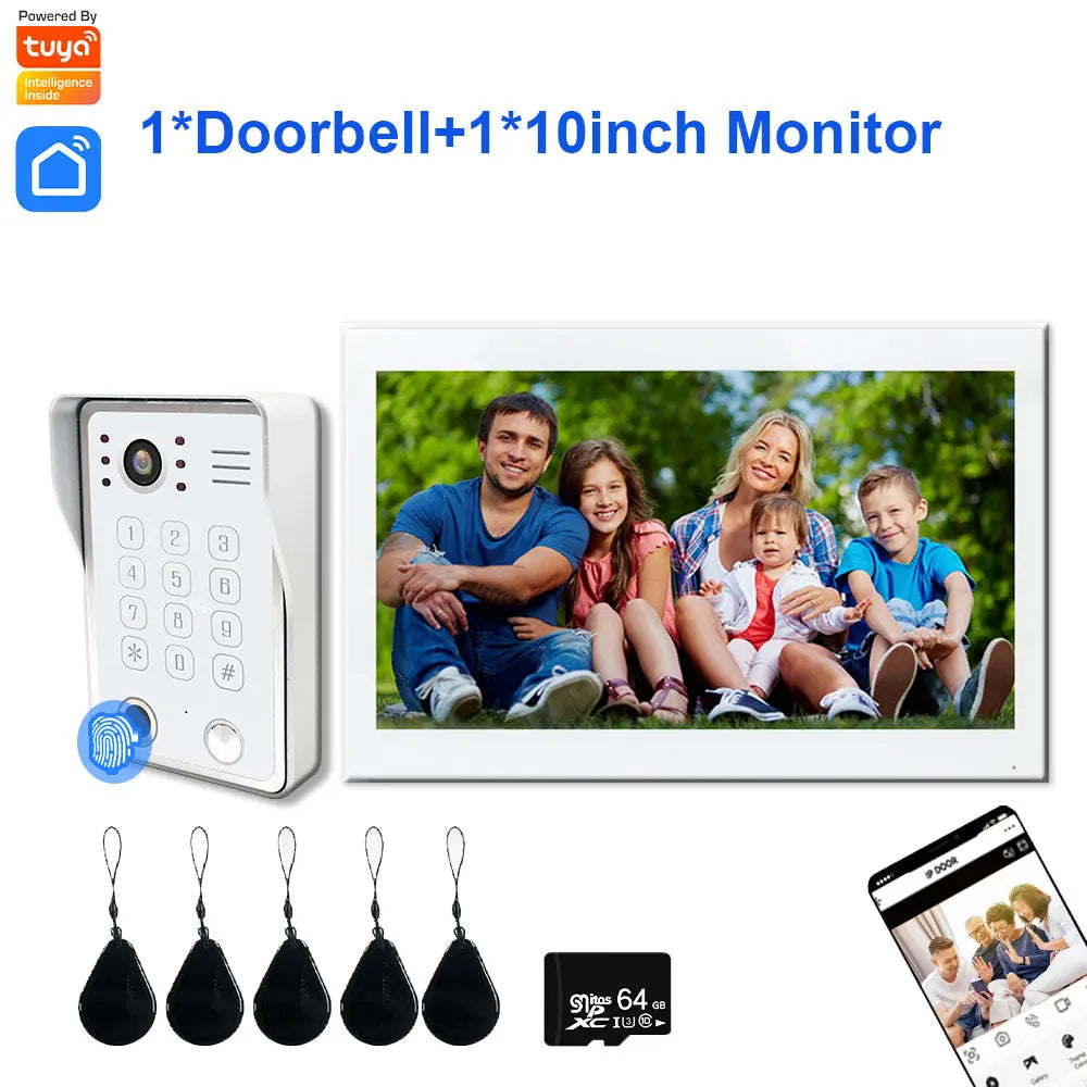5-in-1 Smart WiFi Video Doorbell