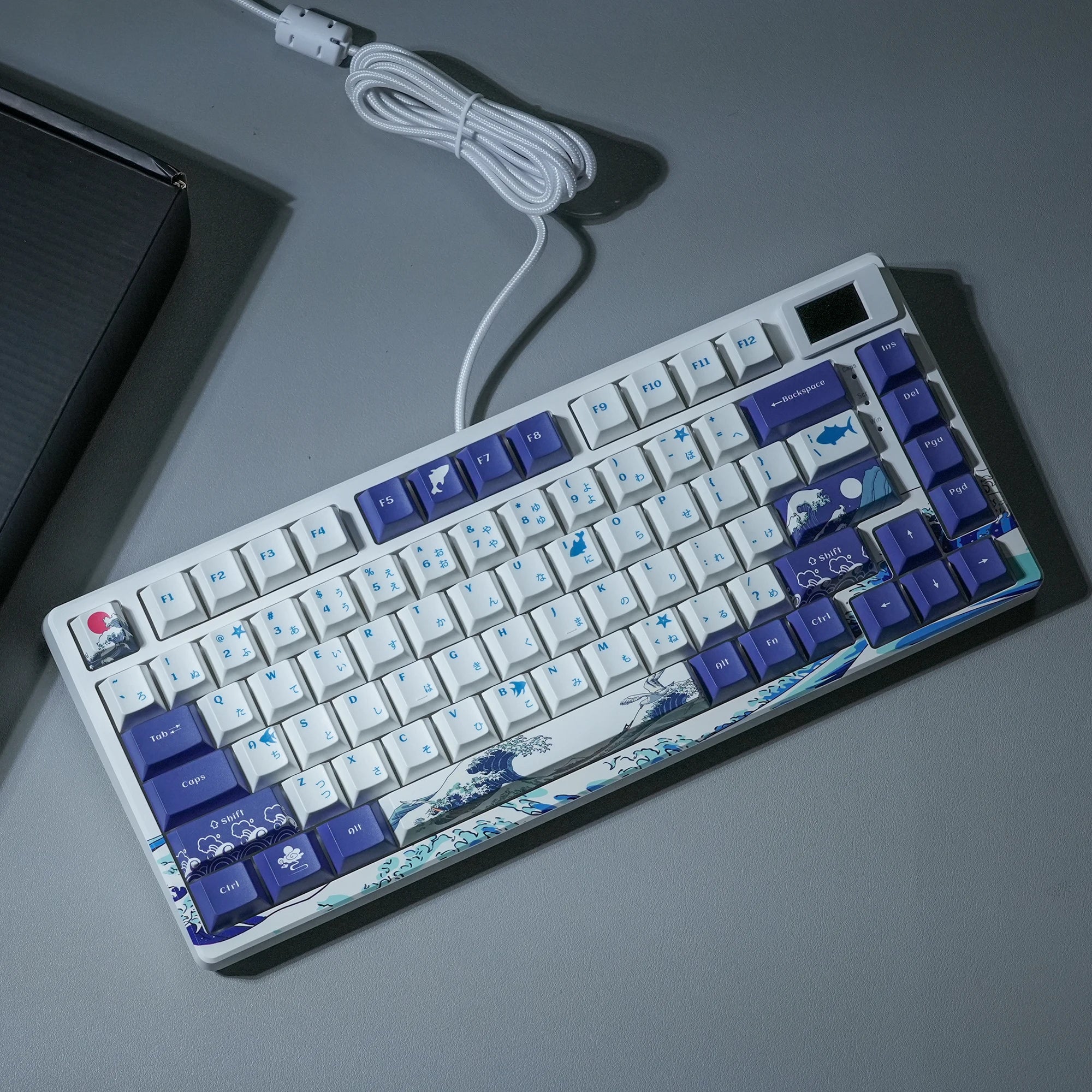 RGB Hot-Swappable Keyboard with OLED