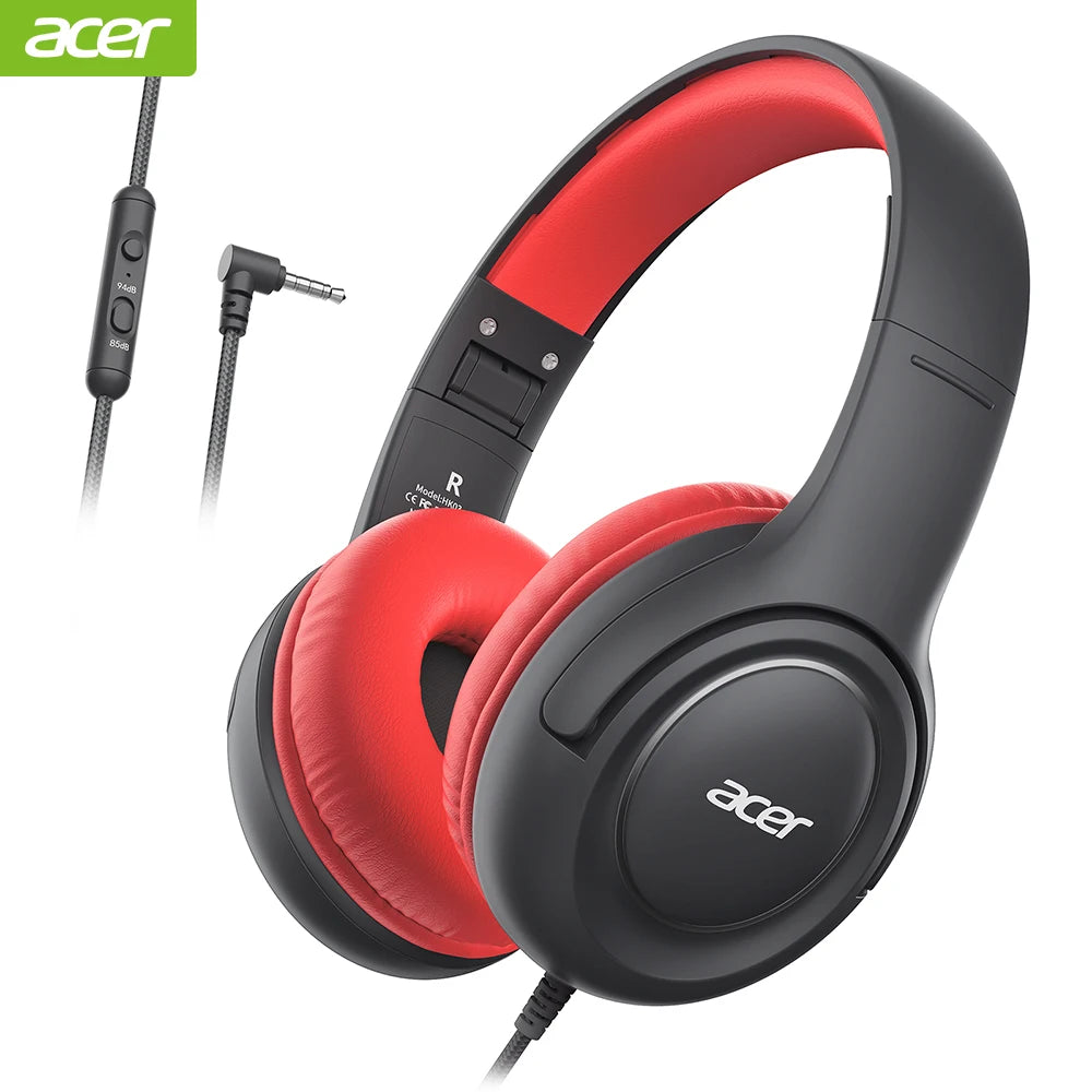 Kids Wired Headphones with Volume Limiter