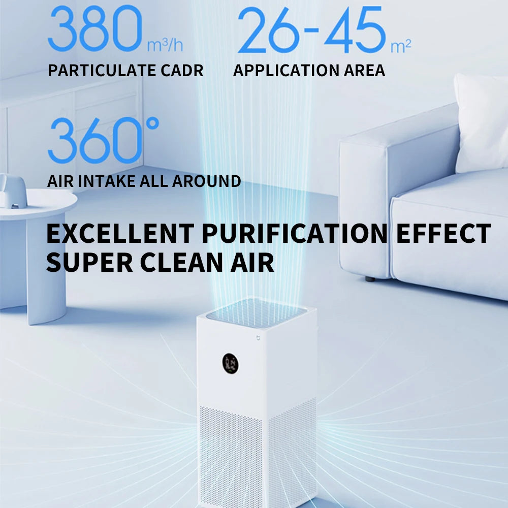 4 Lite LED Display Quadruple Purifier