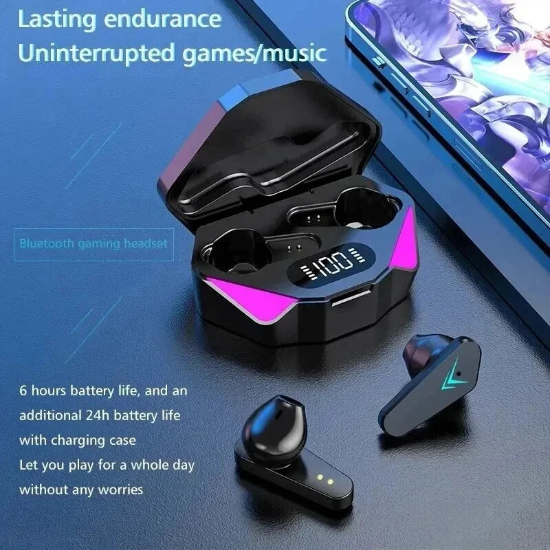 Wireless Low-Latency Gaming Earbuds