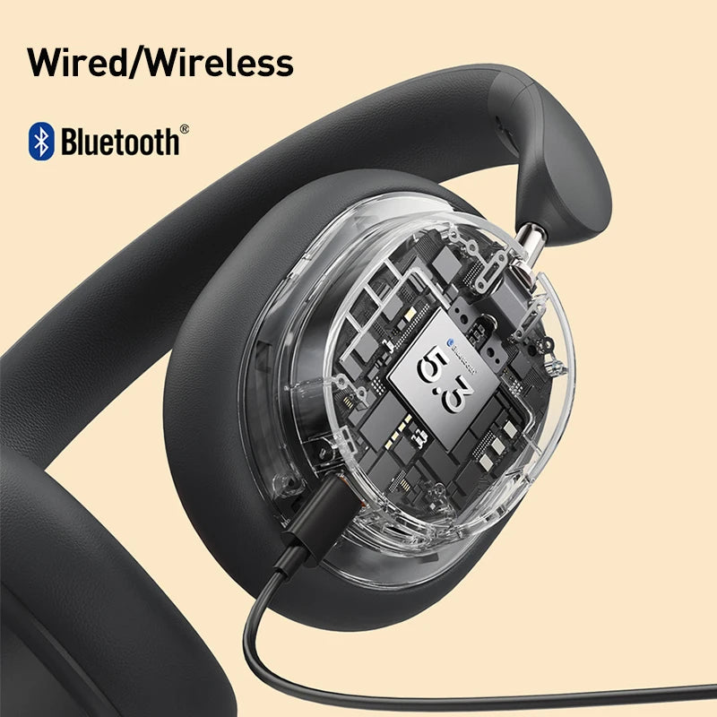 70-Hour 3D Spatial Audio Headphones