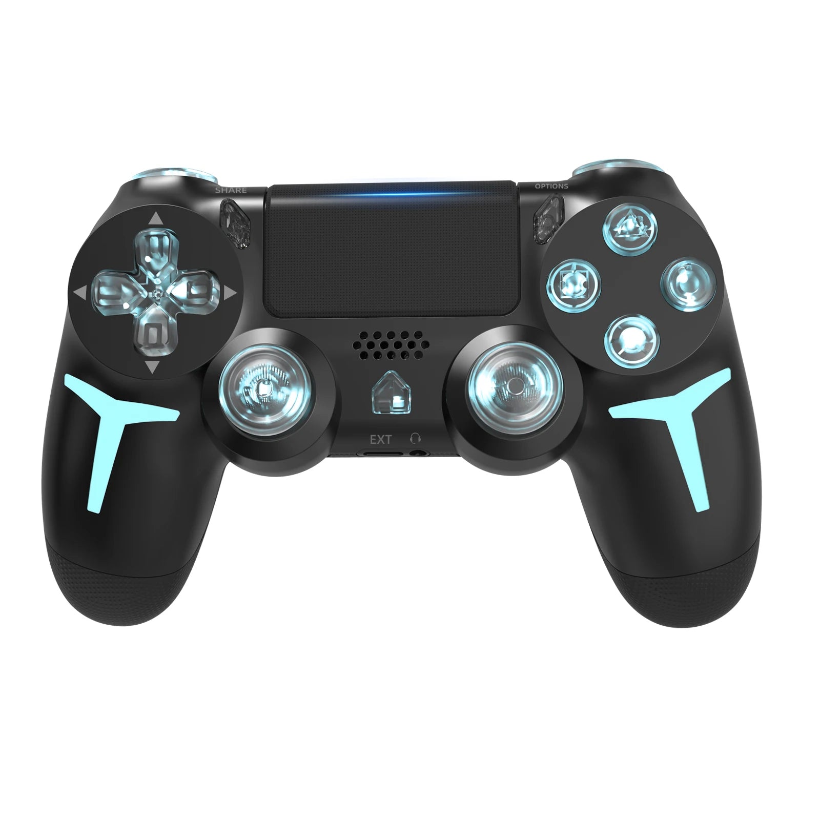 RGB Light Wireless Game Controller For PS4