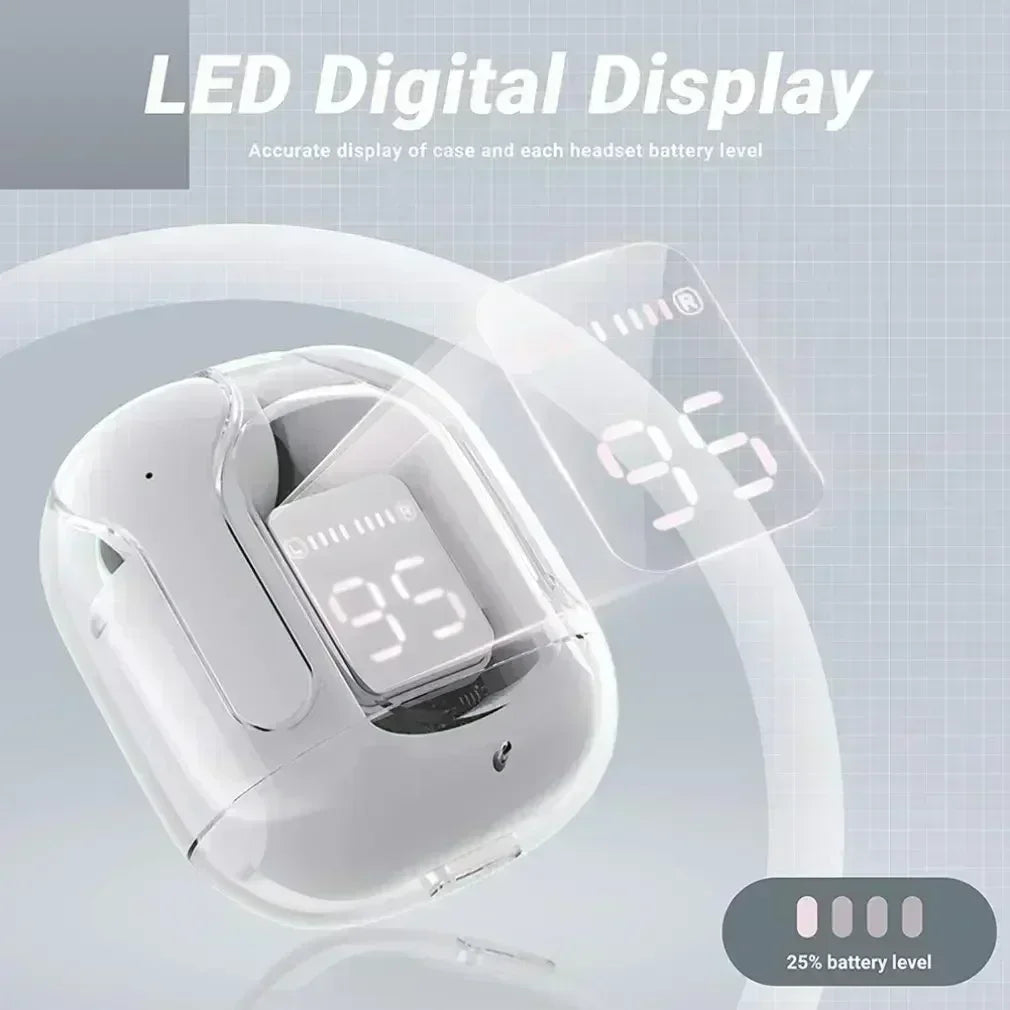 Wireless Transparent HiFi Earbuds