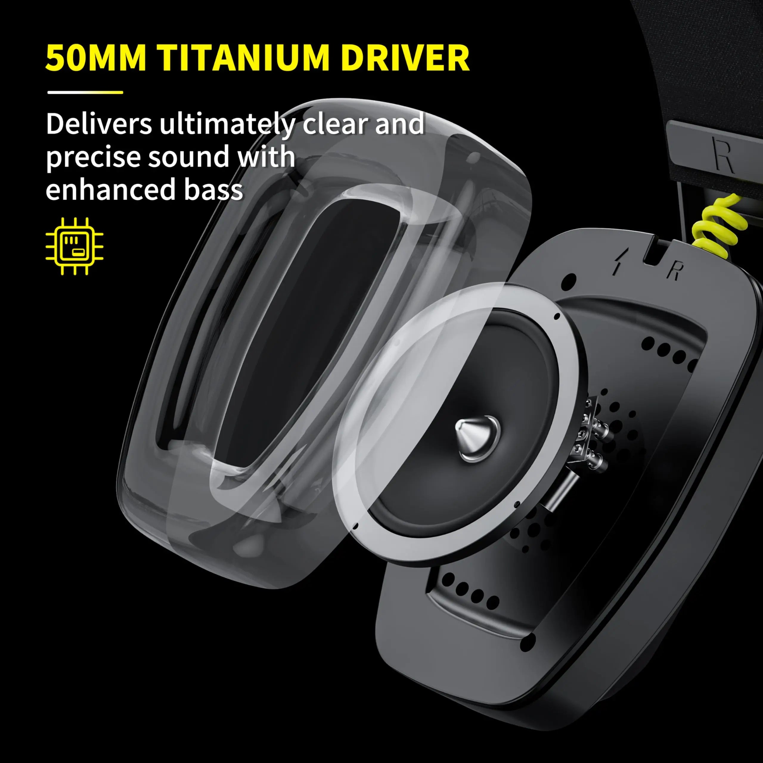 2.4GHz Wireless Gaming Headset with Mic