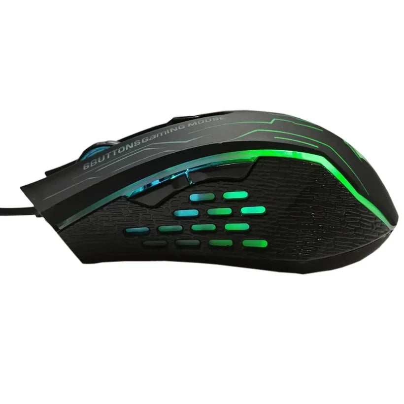 Silent Click 3200DPI Gaming Mouse