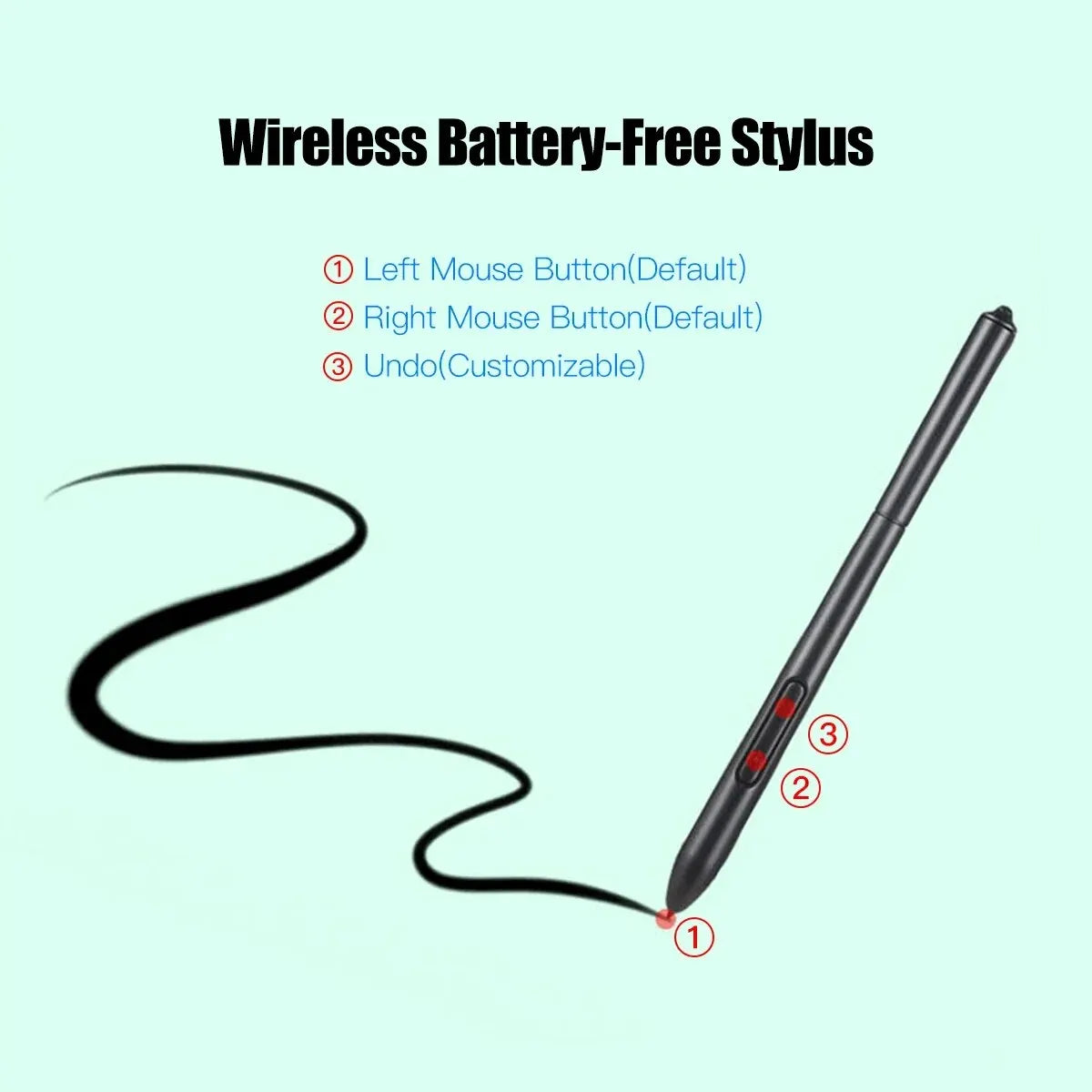 10x6 Inch Professional Graphics Drawing Tablet