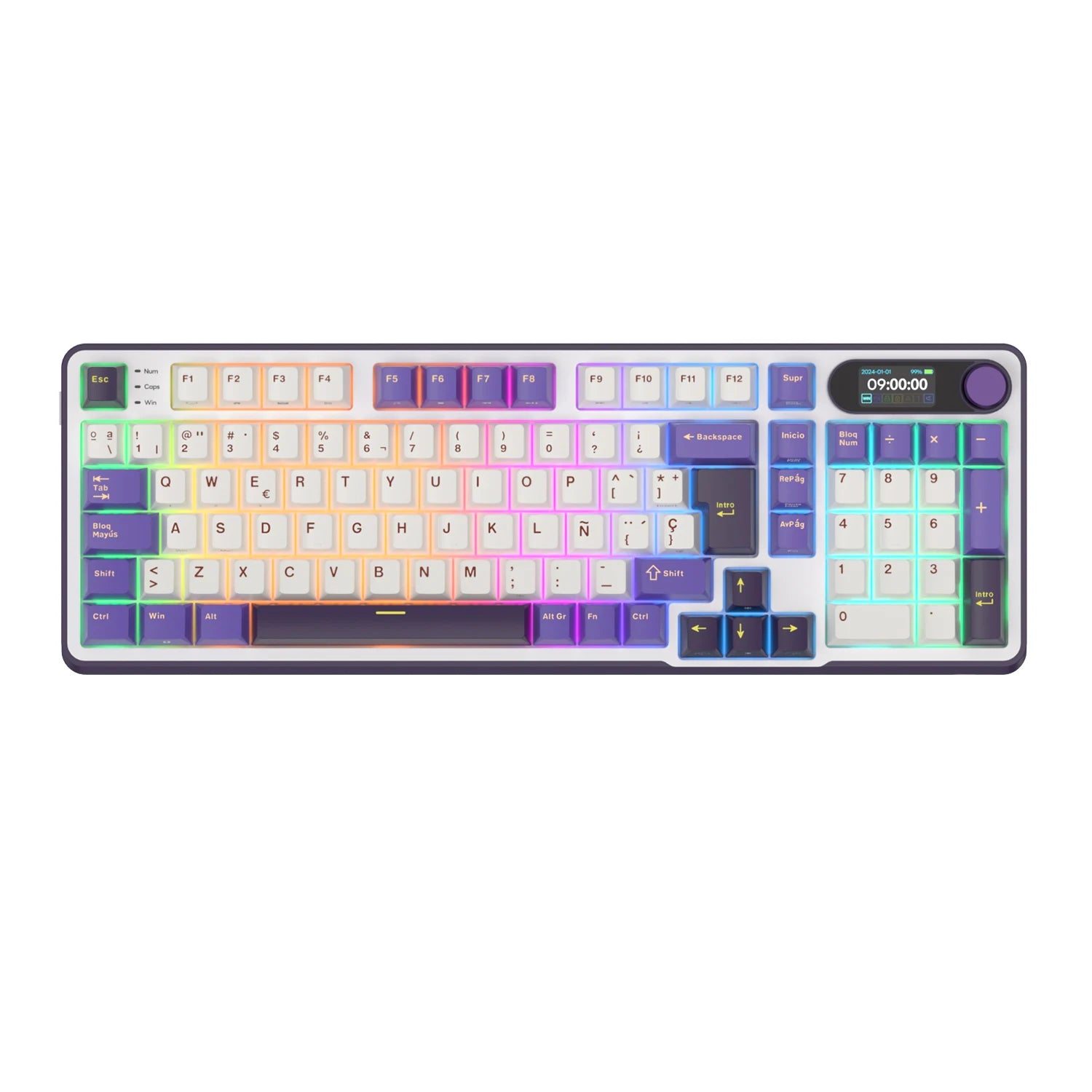 Tri-mode Mechanical Gaming Keyboard