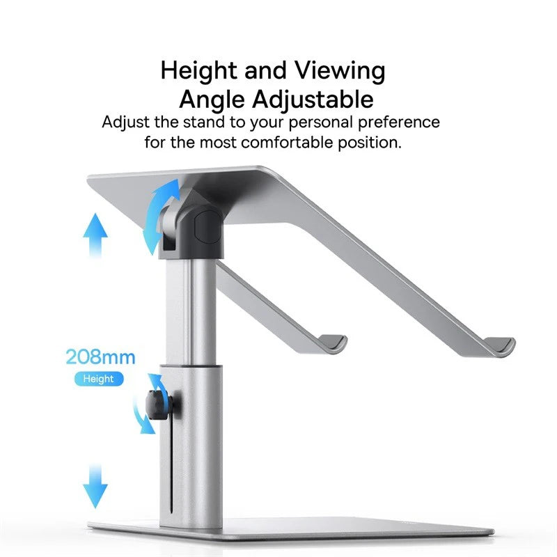 Scalable Vertical Foldable Laptop Stand