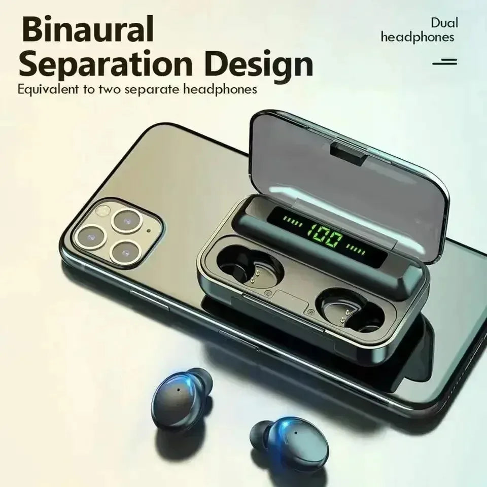 9D Sound Wireless Hearing Aid Sports Earbuds