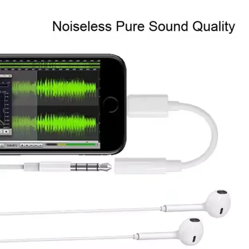 iPhone Lightning to 3.5mm Audio Adapter