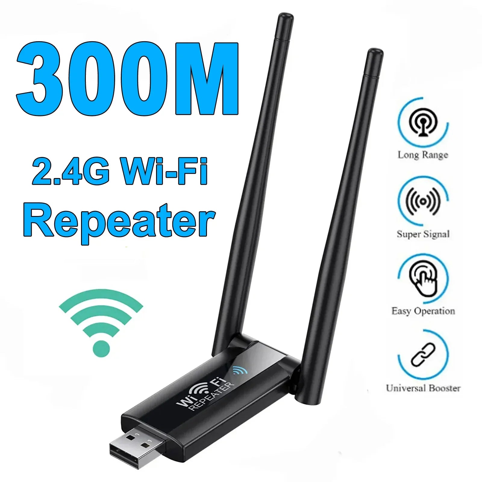 2.4G USB WiFi Repeater