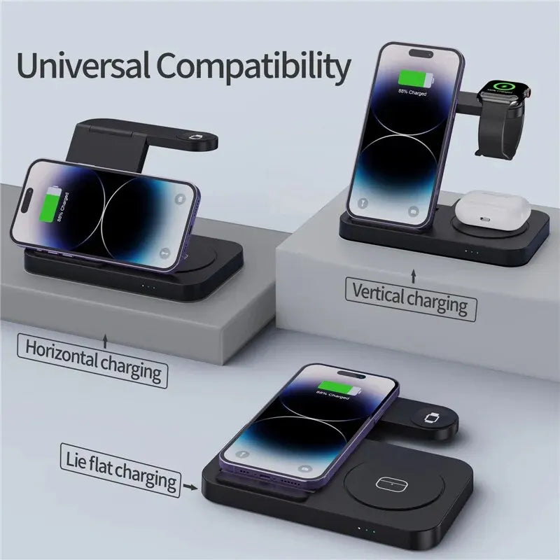4-in-1 Foldable Wireless Charging Station