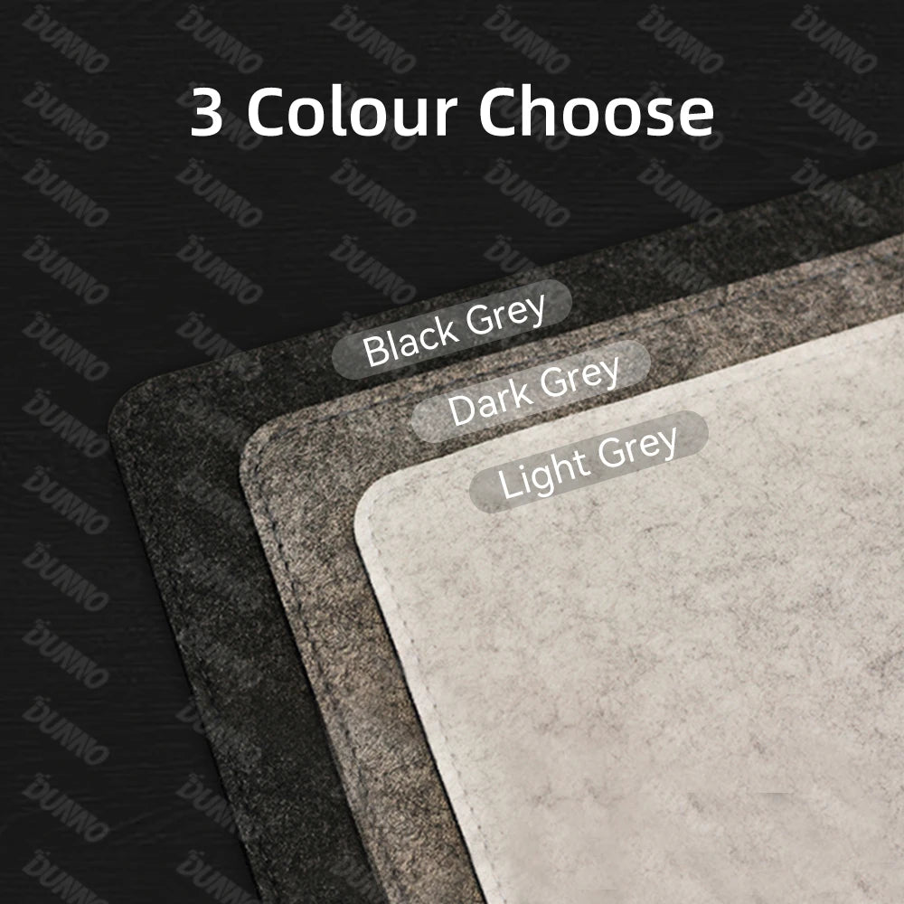 Large Wool Felt Non-Slip Mousepad