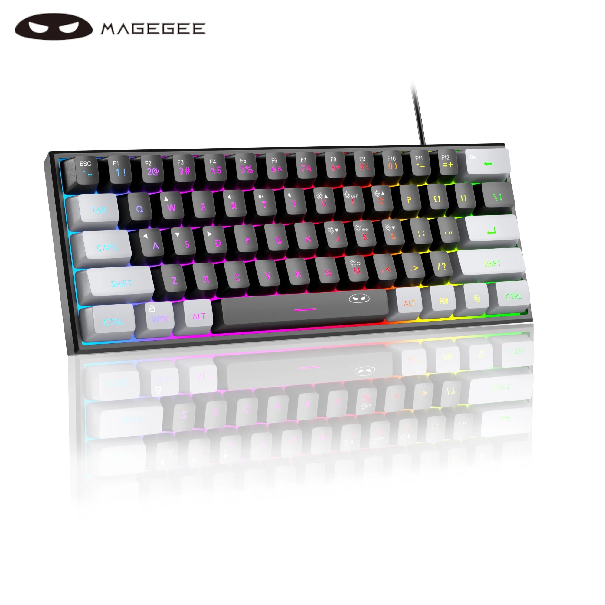 Mini 60% RGB Gaming Keyboard