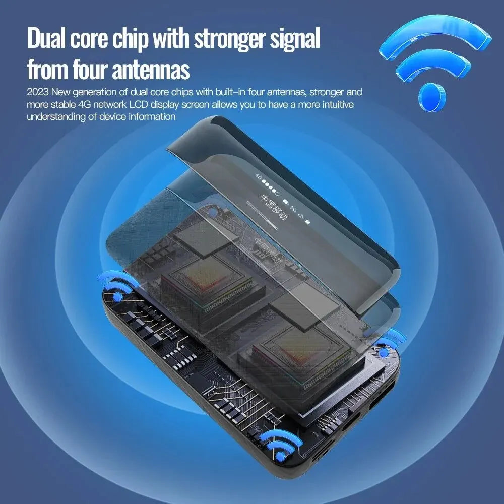 6000mAh Portable 4G Hotspot