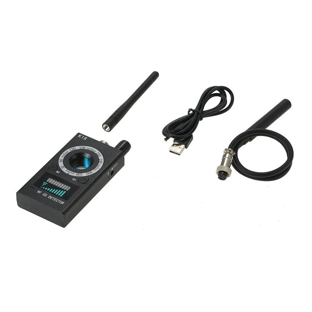 K18 Multi-Function Anti-Spy Camera & Bug Detector