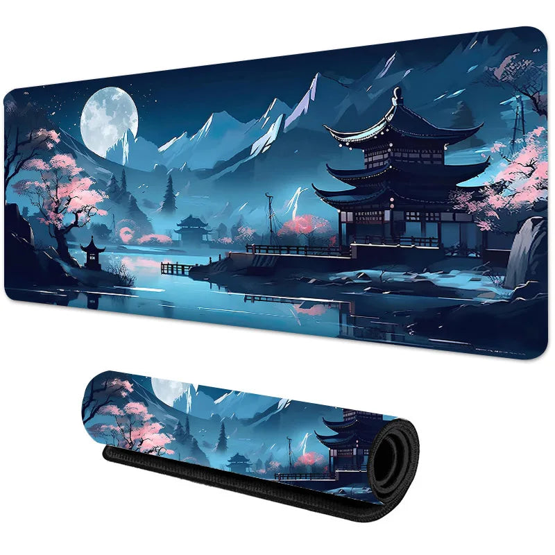 Sakura Scenery Large Gaming Mousepad