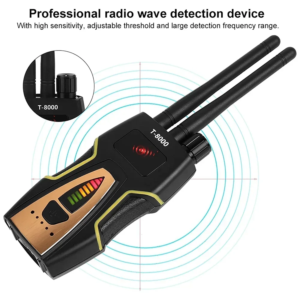 Dual Antenna Anti-Spy Camera Detector