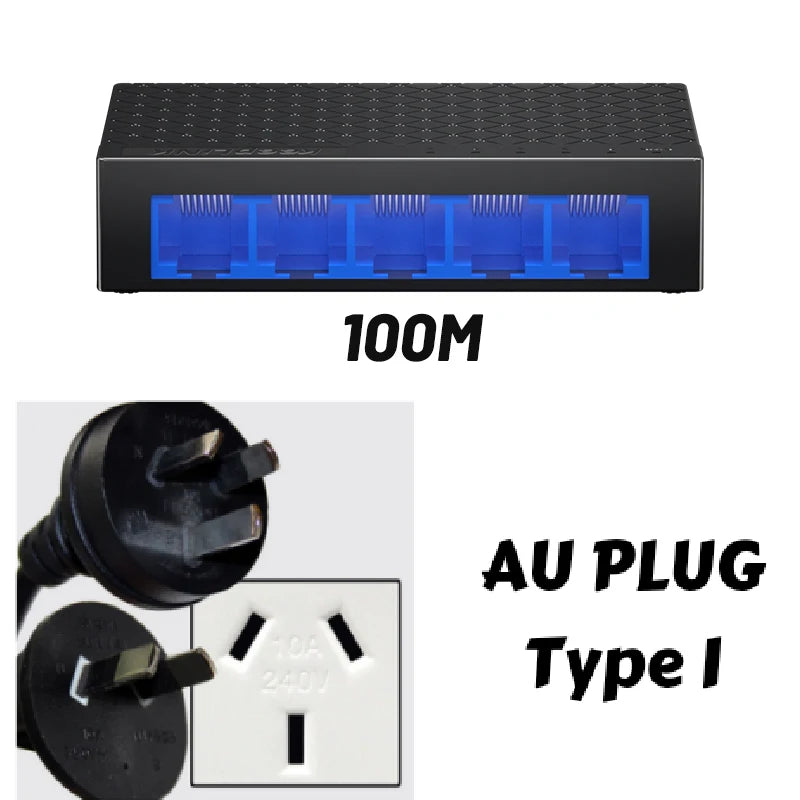 5-Port Plug & Play Ethernet Switch