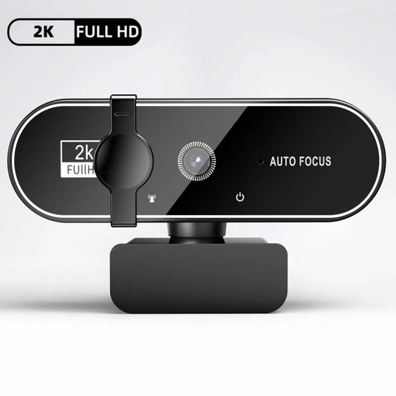 4K/2K Mini Webcam with Microphone