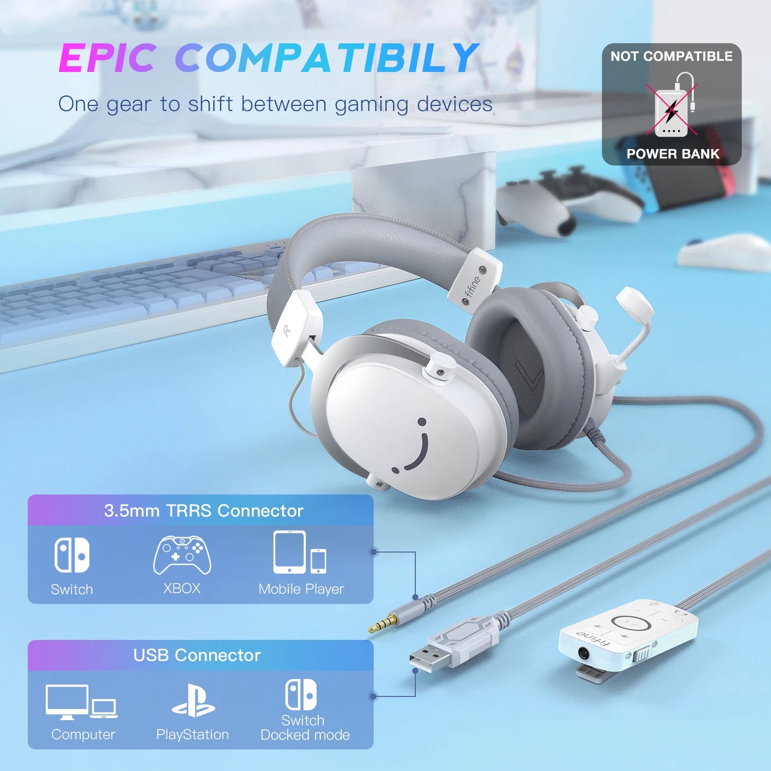 Wired 7.1 Surround Sound Gaming Headset