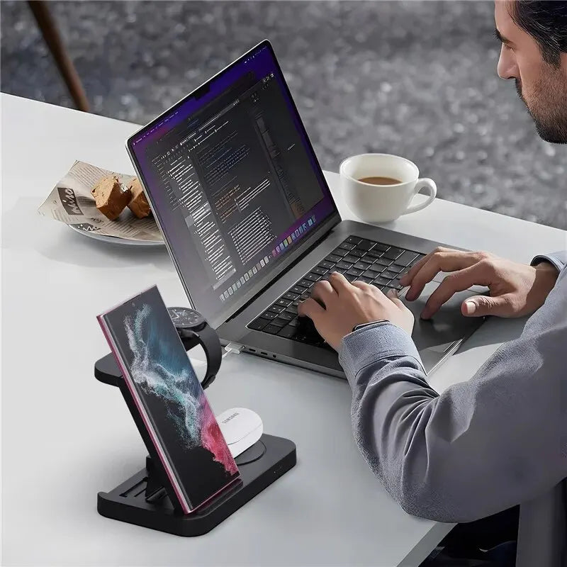 4-in-1 Foldable Wireless Charging Station
