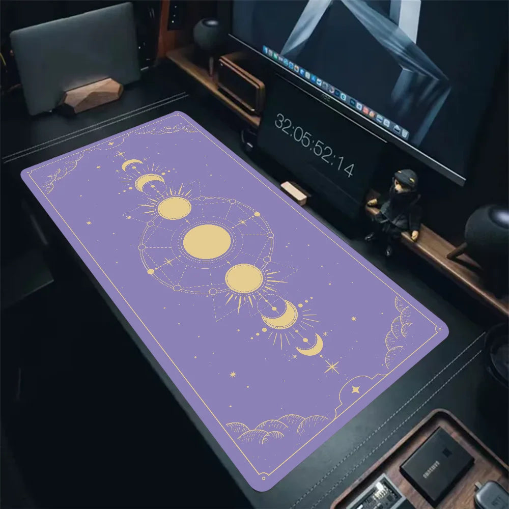 Magic Tarot Card Large Mousepad