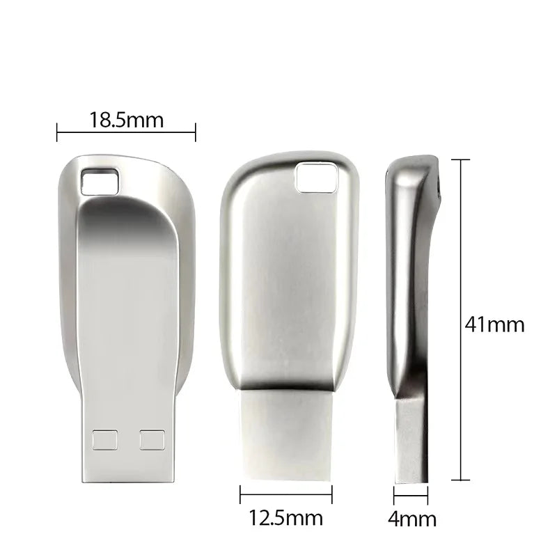 128GB USB 3.0 Metal Flash Drive