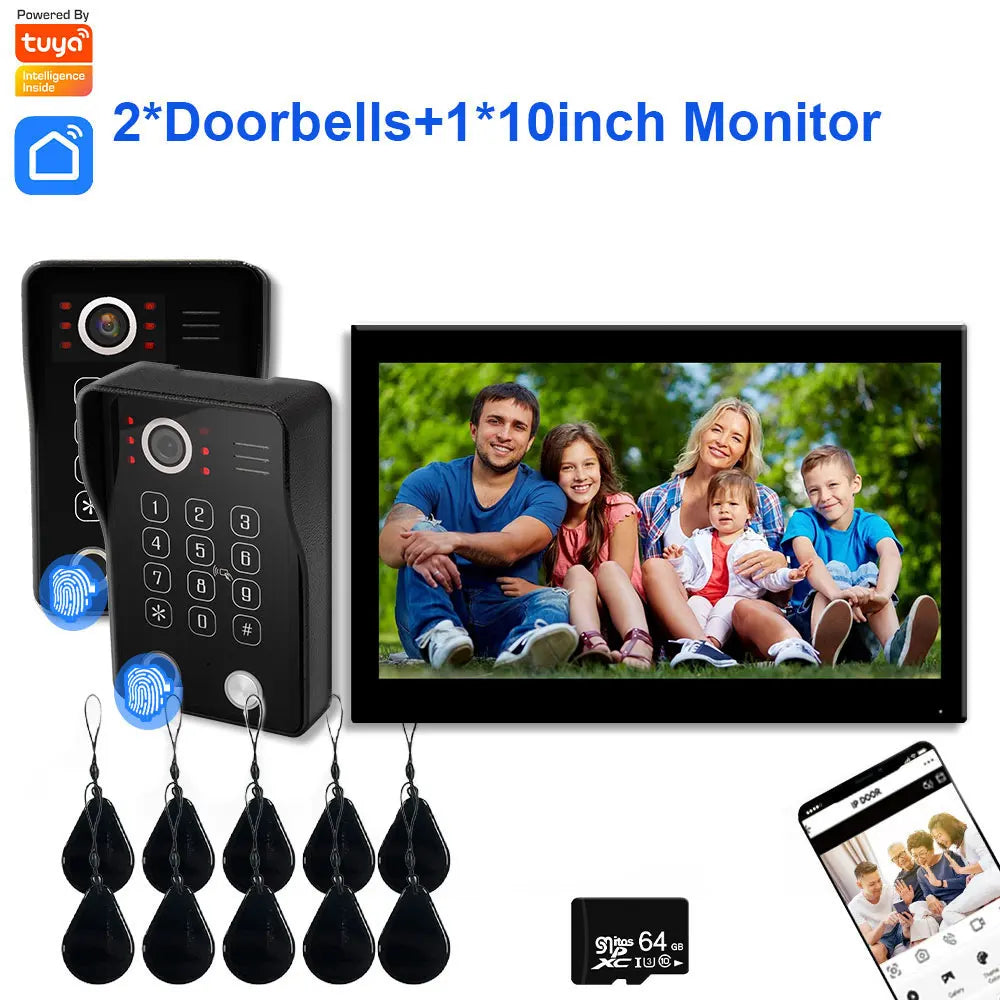 5-in-1 Smart WiFi Video Doorbell