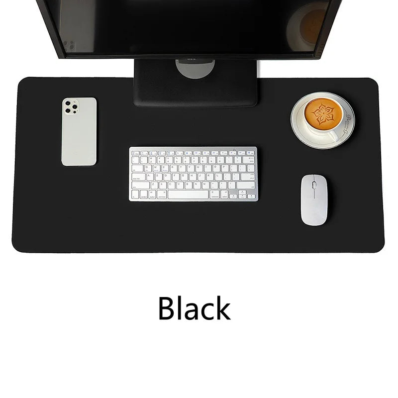 Large Waterproof PU Leather Mousepad
