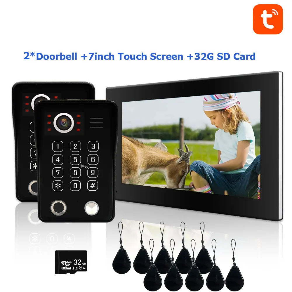 5-in-1 Smart WiFi Video Doorbell